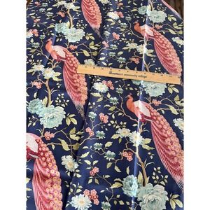 Tilda Chic Escape Peacock Tree Navy Blue #100448 Cotton Quilt Fabric Material